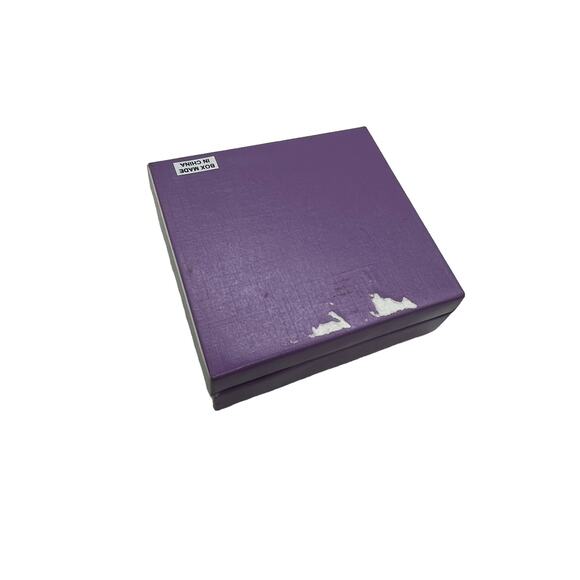 Snowflake Necklace Marked Silver Plated In Box Untested Women's Sparkling Winter - Picture 6 of 14